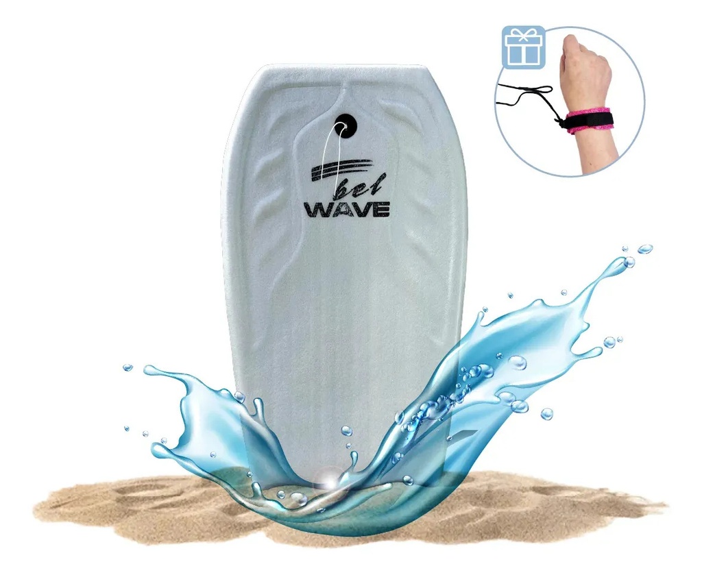 Tabla Bodyboard 103cm Gris 30400