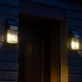 Combo X2 Aplique LED 2 Velas C/Sensor de Movimiento LEDSM02